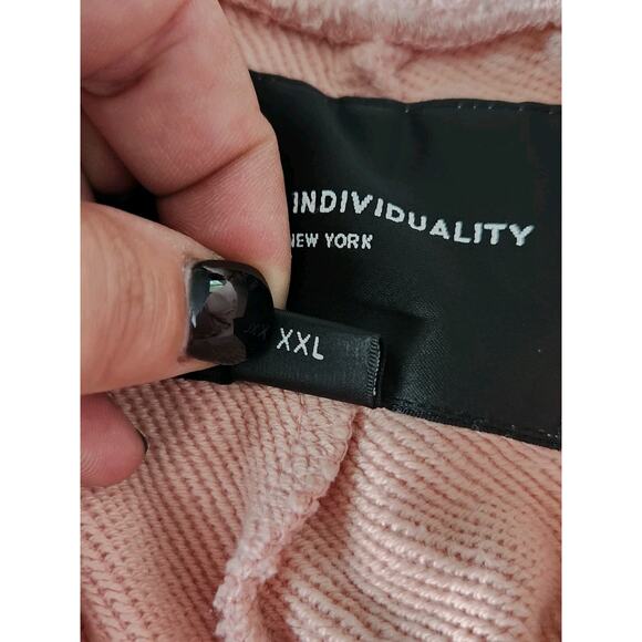 Cult Of Individuality Salmon Pink Jogger Pant Size 2XL - Picture 8 of 12